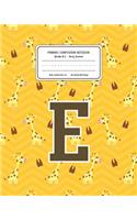 Primary Composition Notebook Grades K-2 Story Journal E