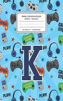 Primary Composition Notebook Grades K-2 Story Journal K