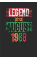 Legend Since August 1968