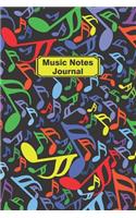 Music Notes Journal