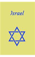 Israel: Travel Journal / Notebook / Planner / Guide 120 Lined Pages Portable Medium Size