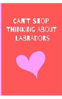 Can't Stop Thinking About Labradors