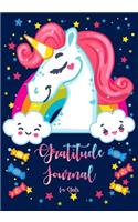 Gratitude Journal for Girls: Unicorn for Girls 90 Days Daily Gratitude Writing, Kids Gratitude Journal, Gratitude book for Children, Gratitude Journal with prompts.(1 Gratitude Journal for Kids)