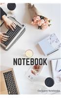 Notebook: Notebook, Journal, Diary (110 Pages, Blank, 6 x 9)