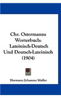 Chr. Ostermanns Worterbuch