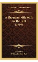 A Thousand-Mile Walk to the Gulf (1916) a Thousand-Mile Walk to the Gulf (1916)