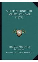 Peep Behind the Scenes at Rome (1877)