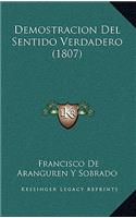 Demostracion Del Sentido Verdadero (1807)