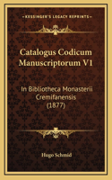 Catalogus Codicum Manuscriptorum V1