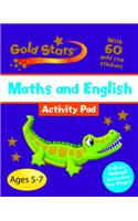 Gold Stars Maths & English Activity Pad