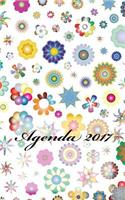 Agenda 2017 - Diseño flores