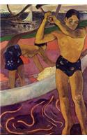 "A Man with Axe" by Paul Gauguin - 1891: Journal (Blank / Lined)(Art of Life Journals)