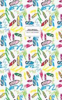 Journal - 8.5 X 11 Lined Notebook: Soft Cover, Crayons Design, Large, Ruled, 110 Pages