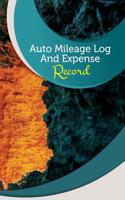 Auto Mileage Log and Expense Record: 50 Pages, 5.5