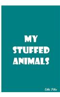 My Stuffed Animals - Notebook / Extended Lines / Soft Matte Cover: An Ethi Pike Collectible Journal