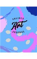 Unlined Art Journal: Dot Grid Journal Notebook