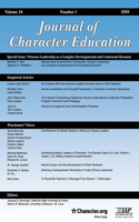 Journal of Character Education Vol 16 Issue 1
