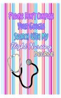 Please Don't Confuse Your Google Search With My Flight Nursing Degree