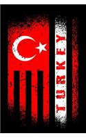Turkey Flag Notebook