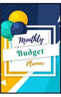 Monthly Budget Planner Organizer: Budget Planner And Financial Planner Organizer To Control Daily Expense With Expense Planner