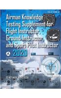 Airman Knowledge Testing Supplement for Flight Instructor, Ground Instructor, and Sport Pilot Instructor (FAA-CT-8080-5H)