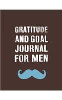 Gratitude And Goal Journal For Men