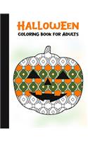 Halloween Coloring Book for Adults