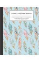 Primary Composition Notebook: Tribal Boho Animals -Grades K-2 - Handwriting Practice Paper-Primary Ruled With Dotted Midline - 100 Pgs 50 Sheets - Premium - 8x10" -Practice Guide