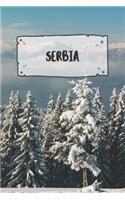 Serbia: Ruled Travel Diary Notebook or Journey Journal - Lined Trip Pocketbook for Men and Women with Lines