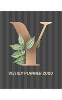 Weekly Planner 2020