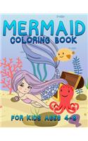 Mermaid Coloring Book for Kids Ages 4-8: Jumbo Coloring Book For Kids Girls Boys