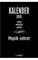 Kalender 2020 für Physik-Lehrer