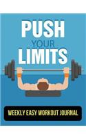 Weekly Easy Workout Journal