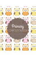 Primary Composition Book: Journal Composition Book, Handwriting Practice Book, Creative Writing/Handwriting Journal, Large Notebook 8x10, 100 Page