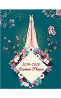 2019-2020 Academic Planner: Mindfulness Art Floral, 8.5" x 11" Two year Planner Academic 2019-2020 Calendar Book Weekly Monthly Planner, Agenda Planner, Calendar Schedule Organ