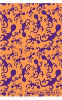 Gecko Journal: For Men, Women and Children (Orange & Purple)