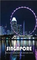 Singapore Pocket Monthly Planner 2018