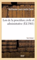 Lois de la procedure civile et administrative