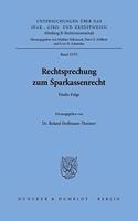 Rechtsprechung Zum Sparkassenrecht