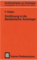 Einführung in Die Medizinische Soziologie