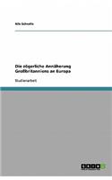 zögerliche Annäherung Großbritanniens an Europa