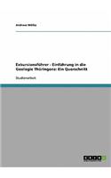 Einführung in die Geologie Thüringens. Ein Querschnitt: Exkursionsführer(German)