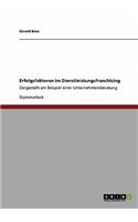 Erfolgsfaktoren Im Dienstleistungsfranchising