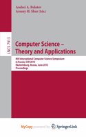 Computer Science - Theory and Applications