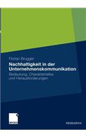 Nachhaltigkeit in Der Unternehmenskommunikation