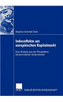 Indexeffekte Am Europäischen Kapitalmarkt