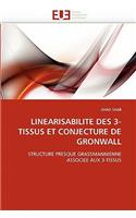 Linearisabilite Des 3-Tissus Et Conjecture de Gronwall