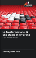 trasformazione di uno stadio in un'arena