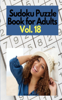 Sudoku Puzzle Book for Adults Vol. 18