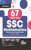 63 Ssc Mathematics Previous Year Topic-Wise Solved Papers (2010 - 2023) - Cgl, Chsl, Mts, CPO | 2400+ Quantitative Aptitude Pyqs